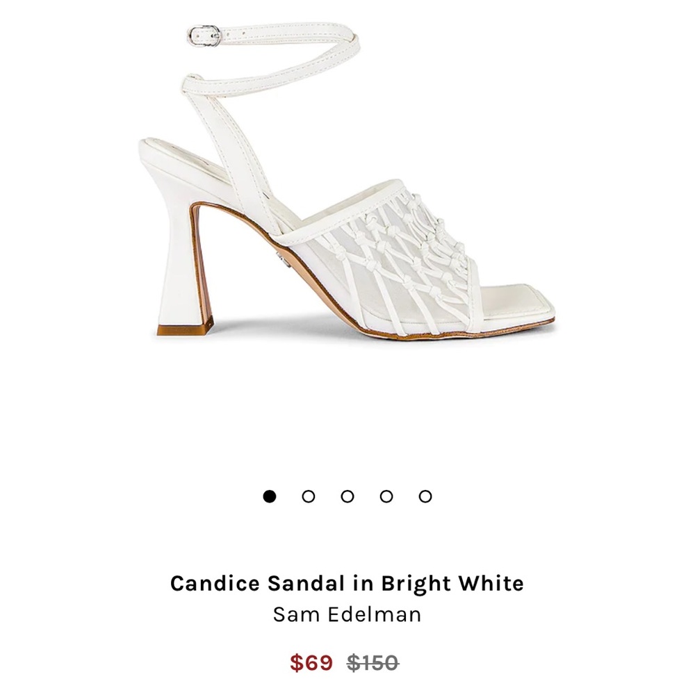 WORN ONCE SAM ELDMAN HEELS